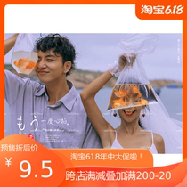 Wedding photography props Photo studio location photo Fashion childrens photo props New product creative travel shooting simulation goldfish