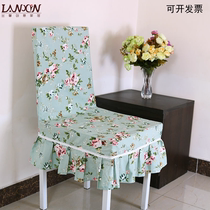 Household one-piece chair cover chair cover one-piece square stool makeup stool cover custom