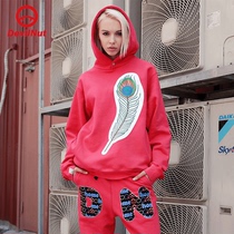 DEVIL NUT Tide brand demon womens Chinese Red New Year red red sweater DN home AOL AET