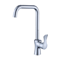 Huiporcelain creative hot and cold water kitchen pot faucet 7-shaped kitchen Basin hot and cold mixing faucet