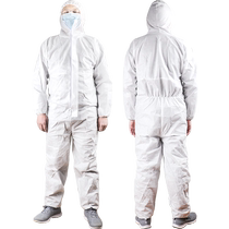 Vide disposable medical isolation coat one-piece systemic medical isolation suit with cap surgery hospital protective qh