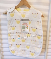 Custom cotton breathable four-layer gauze Crown classic vest sleeping bag anti-kicking quilt