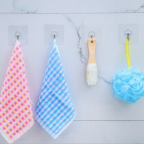 Transparent non-trace adhesive hook repeatedly use strong adhesive hook no trace stick stick stainless steel adhesive hook kitchen bathroom