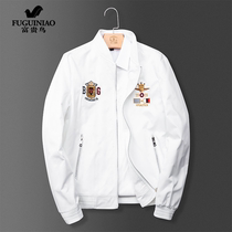 Fugui Bird Jacket Male Coat Han Edition Trend 2021 Spring Autumn New Casual Fashion 100 Hitch Handsome Mens Clothing