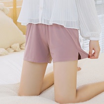 Ice Silk Safety Pants Women Anti-Walking Light Extractable Wear Without Curbside Summer Loose Thin Section Home Four Corners Big Code Insurance Shorts
