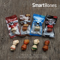  Imported SmartBones Tooth Bone Dog snacks Tooth Bone Chicken Taste Mint Mini 16g Single Dress