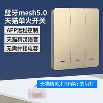 Chengyun Smart Switch Bluetooth Single Fire Tmall Elf Voice Dual Control Mobile Phone Remote Timing Control Wireless Panel