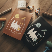 Right-handed Superman 2021 cute super cute girl schedule month plan hand account book A6 Net red book Japanese hand account