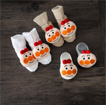 ins burst childrens socks pure cotton childrens socks autumn new cartoon animal head baby baby socks