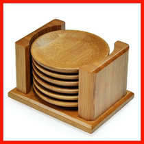 Bamboo tea mat coaster tea cup holder kung fu tea set tea tray heat insulation mat cup holder Group tea ceremony spare parts