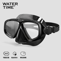 Frog Dong goggles diving goggles adult nose protection frog mirror anti-choking water swimming snorkeling mask free diving equipment