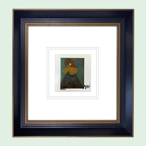 Limited edition painting Juan Miros signature prints La Fornarina Pareal spot