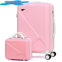 Luggage female students Korean password box male travel trolley case ins suitcase ins large capacity trend box Net Red