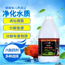 Aquarium fish tank fish pond 008 nitrifying bacteria water purifying agent removing coating liquid stabilizer antibacterial water ornamental fish water purification