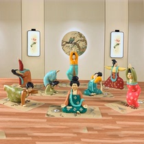 (Genuine stock) Super activation series Lady daily-Yoga blind box Chinese trend play hand-made