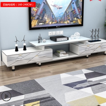 Living room American luxury TV cabinet post-modern simple solid wood neoclassical floor cabinet bedroom coffee table TV cabinet combination