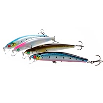 Fishing and hunting man Mino famous catch MM05D 8CM 7g slow sink 0 4m Luya hard bait lures perch bait