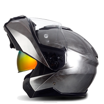 GSB motorcycle locomotive rider warm riding safety helmet full helmet Mens Four Seasons double lens unveiling helmet summer 362