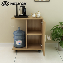 Bucket water Cabinet household small tea cabinet water dispenser cabinet can put bucket coffee table tea cabinet