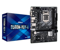 ASROCK asrock B560M-HDV-A motherboard 1200 supports 10 11 generation CPU i5 11400F