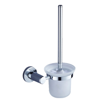 Hui porcelain kitchen and bathroom stainless steel bathroom hardware pendant Toilet brush bathroom pendant Solid plate thickened base