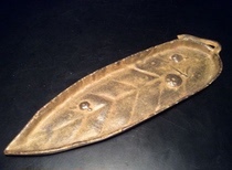 Supreme Room] Japanese return leaf shaped pure copper tea tray 』