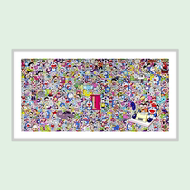 Limited 1000 edition] Village Upper Lyus signature limited edition painting The long arbitrary door Pafidelity Trend Collection Decoration