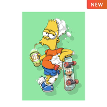 Current print Dahani Balagan Simpson Fidelity Cartoon Animation Spot