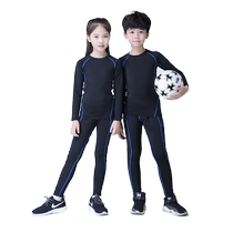 Childrens sports suit tight trousers boys fast-drying pants basketball Football running training base sweat-absorbing fitness clothes