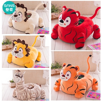 Childrens lazy sand hair plush toy sofa cartoon new child seat boy girl birthday gift boy