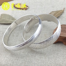 Star Shunqi 9999 foot silver handmade silver bracelet snowflake silver for mother girlfriend birthday gift