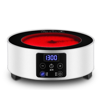 Boom Da Electric Pottery Furnace Cooking Tea Home Mute Small Mini Round Tea Set Suit Hot Tea Boiling Water Induction Cookware