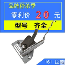 Daewoo DY161 industrial flat sewing machine single bag pull tube single fold pull tube webbing tube edge roller rifling device