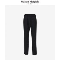 (3-period interest-free) MaisonMargiela Majela side lace-up design wool trousers men