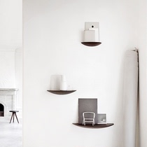 Danish wall-mounted shelf Nordic minimalist Sky Ladder Shelf Wall shape decorative shelf