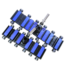 Swimming pool weighting suction head weighting blue and black suction machine suction cup suction pool head suction pan pool cleaning equipment