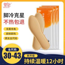 Xuan Hay Warm Foot Applie Woman Self Heating Winter Sole Post Heating Insoles Anti-Chill Warm Baby Stick for 12 hours