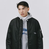 SAMESAME21AW bomber jacket jacket jacket men and women loose casual baseball uniform MA1 tooling cotton coat tide card