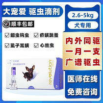 Big pet dog in vivo and in vitro anthelmintics dog dog puppy Teddy ear mite beetle drops 30mg