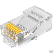Mountain Zee (SAMZHE) DJ-650U Six types of gold plated crystal head network wire connector 50U 100 boxes