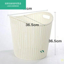   Towel storage basket Hotel hotel dirty clothes basket round bath towel square tote box basket beauty salon imitation rattan