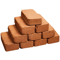 Coconut Brick Raising Flower Fertiliser Nutrient coconut Coconut Ground Multimeat Soil Plant Universal Floral Soil to grow earth-flower soil