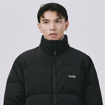SAMESAME21AW new winter down jacket mens short thick warm tooling stand collar cold couple coat