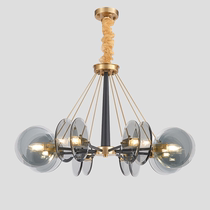 Postmodern Creative Glass Fashion Living Room Chandeliers Light Lavish Art Bedroom Book House Designer Prototype room chandeliers