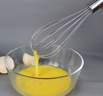 8-wire manual egg beater egg whisk household baking tool egg blender mini cream whisk