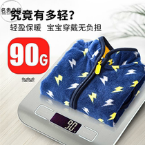 Dress 5 blouses children 3 winter clothing plus autumn grip suede one baby coat body suede flannel to thicken the boys suede