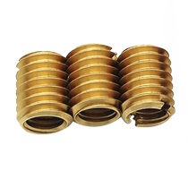 M2M3M4M5 Brass screw sleeve Copper inner and outer tooth braces Slotted screw sleeve Reducer nut Nut conversion sleeve