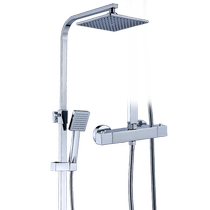 Huihua shower shower set household square Bath Bath nozzle bathroom copper flower wine pressurized rain