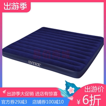 Outdoor portable field camping single dormitory student tent Inflatable mattress double household lazy air cushion bed