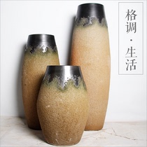 Wholesale Jingdezhen ceramic crafts Hotel club Villa floor-to-ceiling large vase ornaments factory direct sales